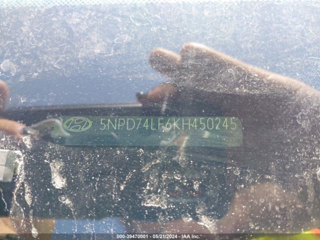 5NPD74LF6KH450245 Hyundai ELANTRA SE