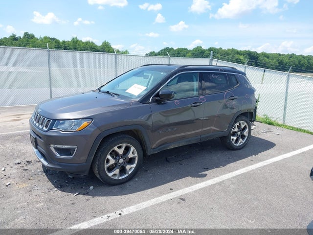 3C4NJCCB8KT755727 Jeep Compass Limited Fwd