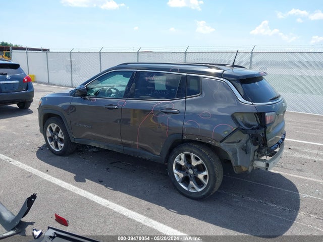 3C4NJCCB8KT755727 Jeep Compass Limited Fwd