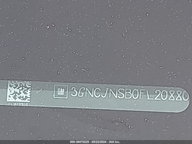 3GNCJNSB0FL208808 Chevrolet TRAX LTZ