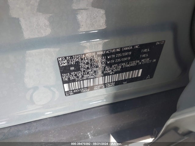 Toyota Rav4 Adventure 2022 2T3J1RFV8NW268225 Image 9