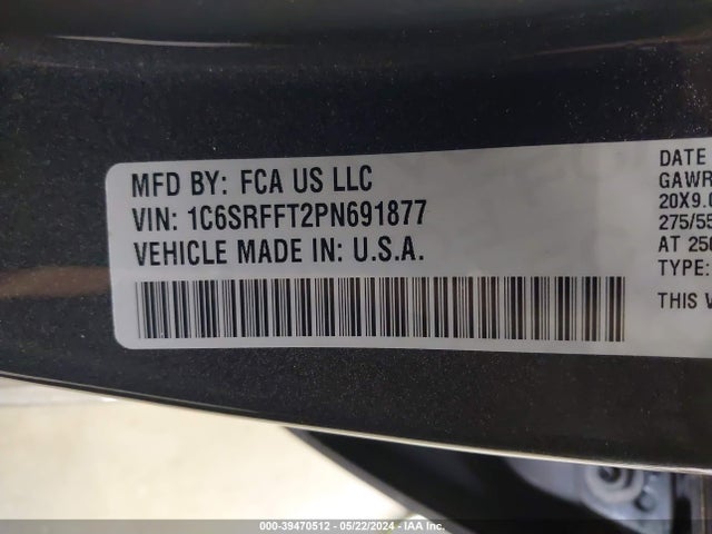 RAM 1500 Big Horn  4x4 5'7 Box 2023 1C6SRFFT2PN691877 Image 9