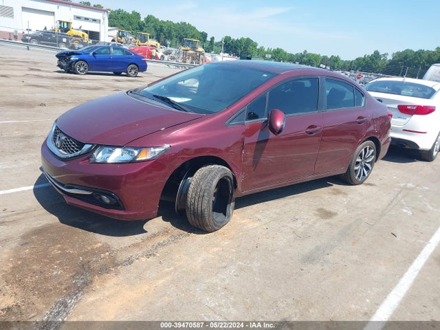 Honda Civic Ex-l 2014 19XFB2F92EE236461 Image 2