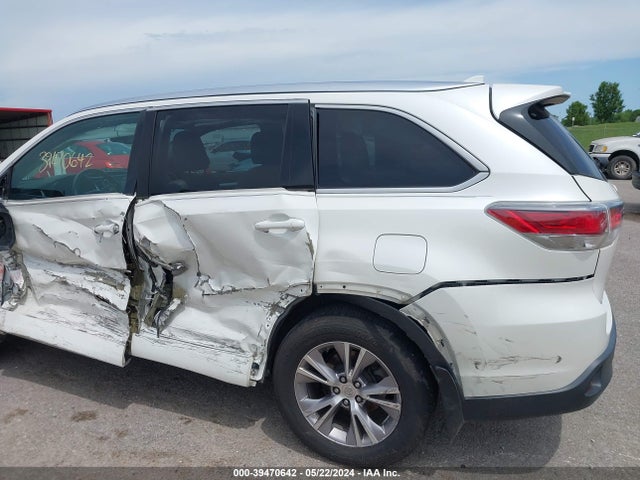 Toyota Highlander Xle V6 2015 5TDJKRFH2FS073490 Image 18