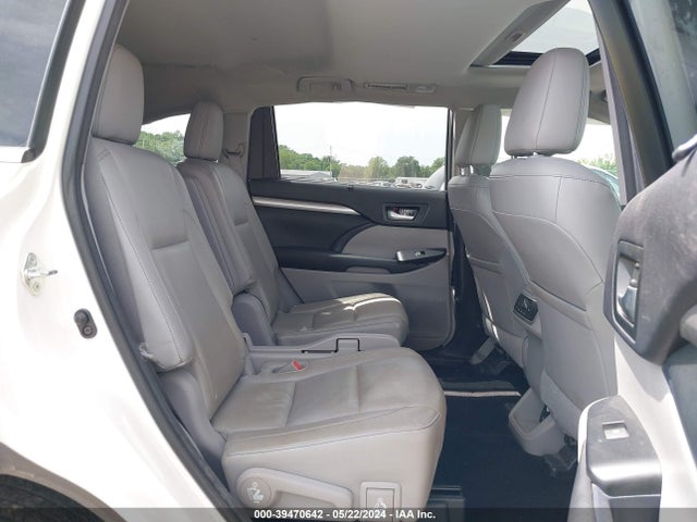 Toyota Highlander Xle V6 2015 5TDJKRFH2FS073490 Image 8
