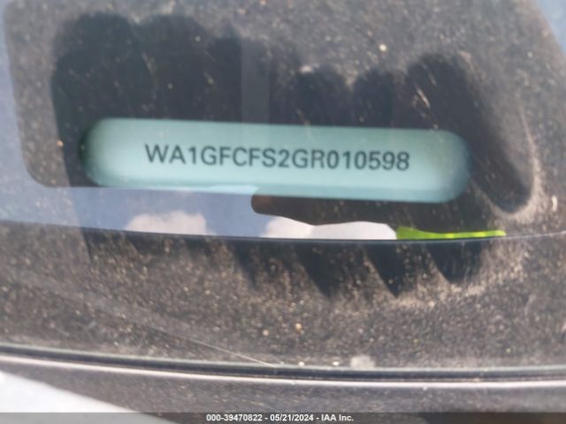 WA1GFCFS2GR010598 Audi Q3 2.0t Premium Plus