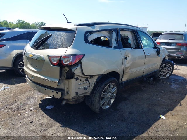 Chevrolet Traverse 1lt 2015 1GNKRGKD4FJ356212 Image 4