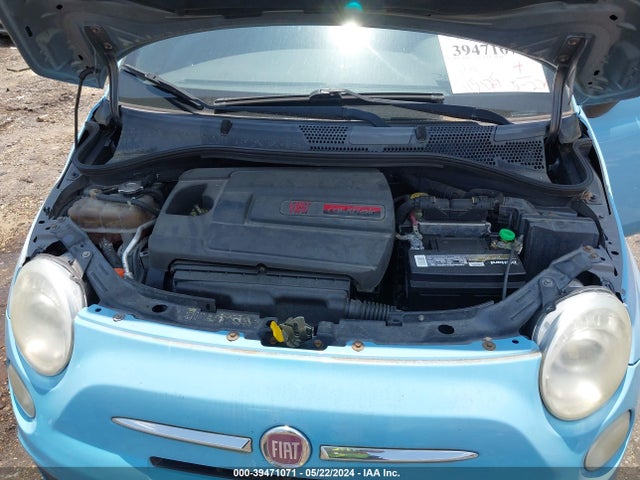 2012 FIAT 500 3C3CFFBR2CT112790 Photo 9