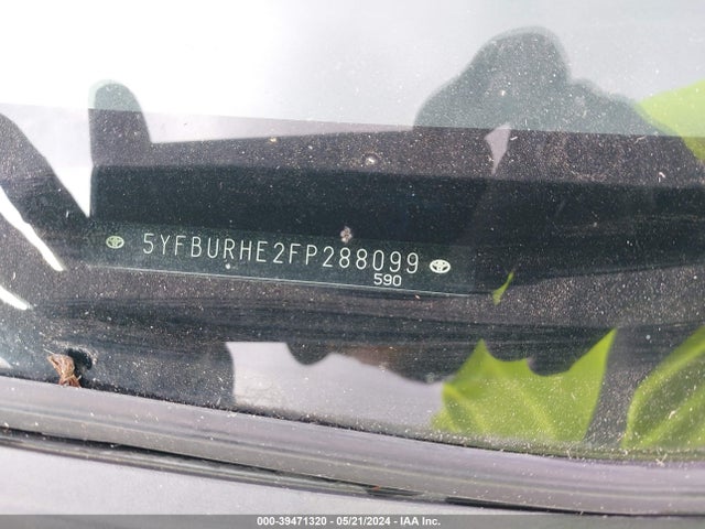 Toyota Corolla Le Plus 2015 5YFBURHE2FP288099 Image 9