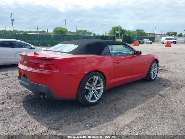 Chevrolet Camaro 1lt 2015 2G1FD3D30F9196114 Image 4