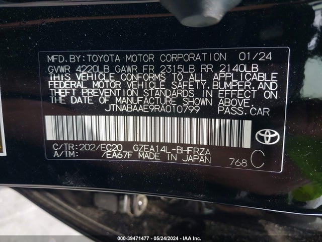 Toyota Gr Corolla Premium 2024 JTNABAAE9RA010799 Image 9