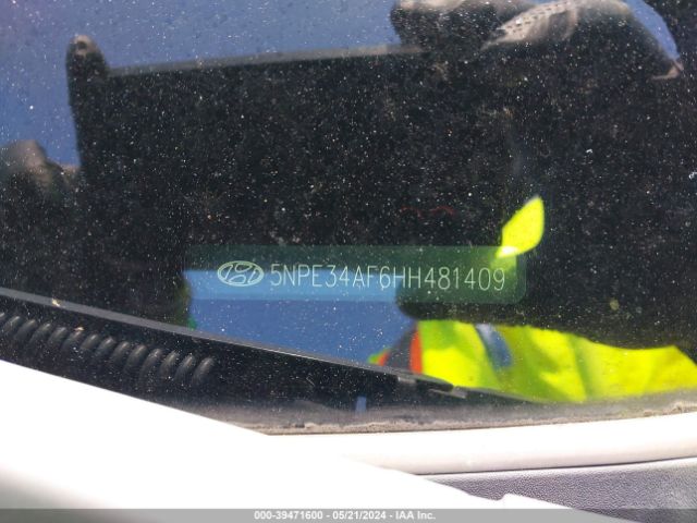 5NPE34AF6HH481409 Hyundai Sonata Sport