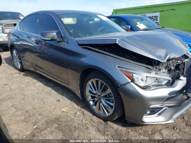 JN1EV7BP8MM704653 Infiniti Q50 LUXE