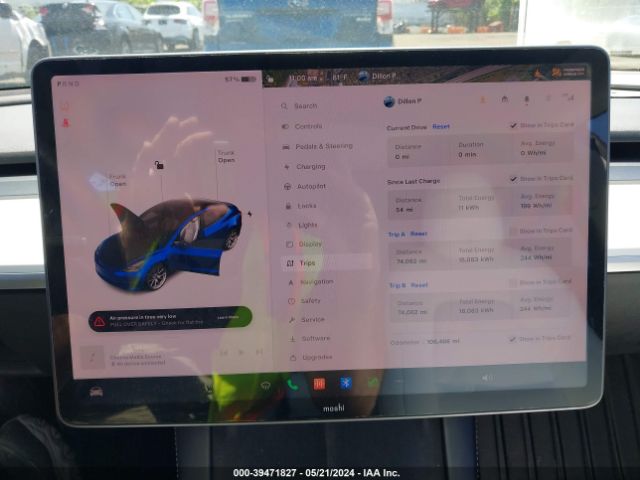 5YJ3E1EA9MF030059 Tesla Model 3 Standard Range Plus Rear-wheel Drive