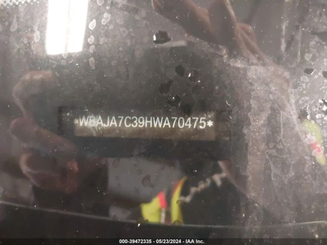 WBAJA7C39HWA70475 BMW 530i Xdrive