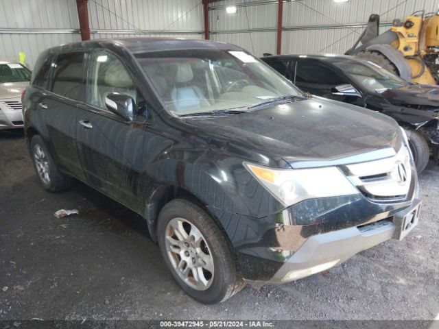 Auction sale of the 2008 Acura Mdx Technology Package, vin: 2HNYD28638H554582, lot number: 39472945