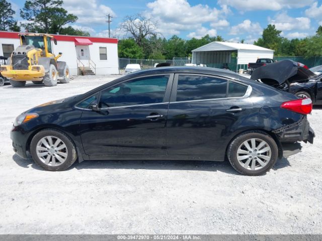 KNAFX4A8XE5088855 KIA FORTE EX