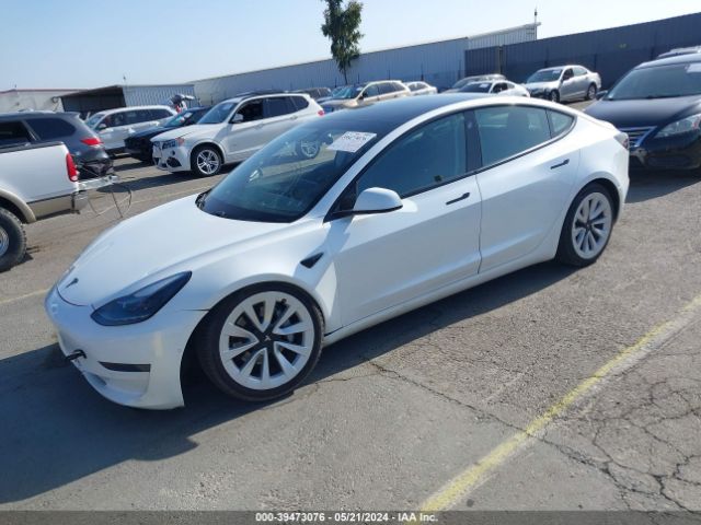 5YJ3E1EA3MF872038 Tesla Model 3 Standard Range Plus Rear-wheel Drive