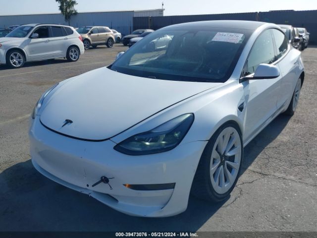 5YJ3E1EA3MF872038 Tesla Model 3 Standard Range Plus Rear-wheel Drive