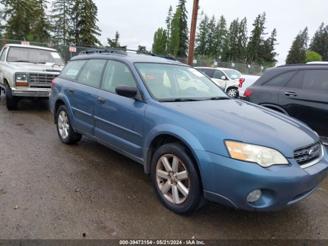 Auction sale of the 2006 Subaru Outback 2.5i, vin: 4S4BP61C967354014, lot number: 39473154