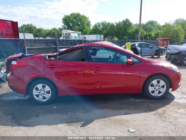 KNAFK4A68G5568179 KIA FORTE LX