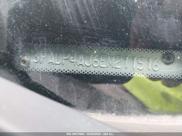 3FADP4AJ6EM211516 Ford FIESTA S