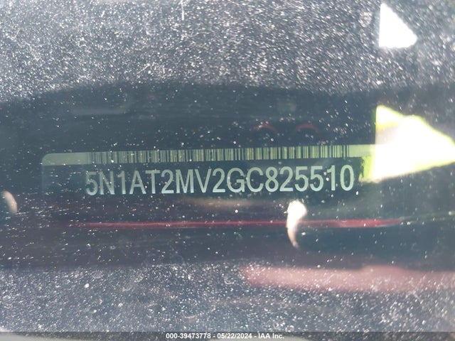 5N1AT2MV2GC825510 Nissan ROGUE SV