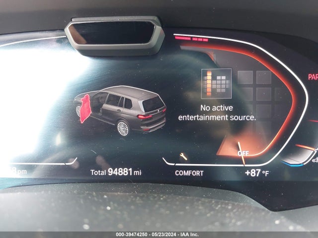 BMW X7 Xdrive40i 2020 5UXCW2C09L9B40746 Image 7