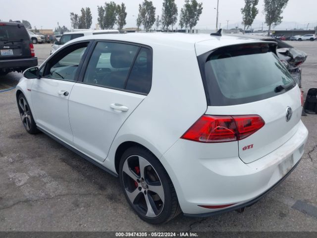 3VW447AU5HM075038 Volkswagen Golf Gti Autobahn 4-door/s 4-door/se 4-door/sport 4-door