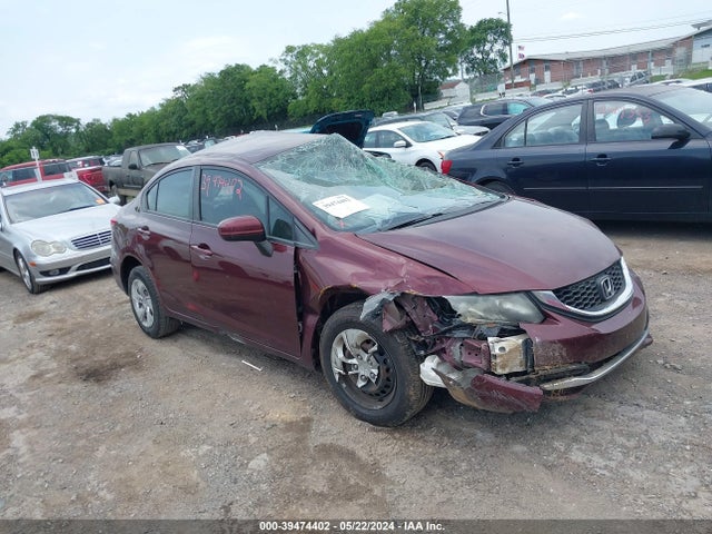 Honda Civic Lx 2015 19XFB2F57FE122003 Image 1