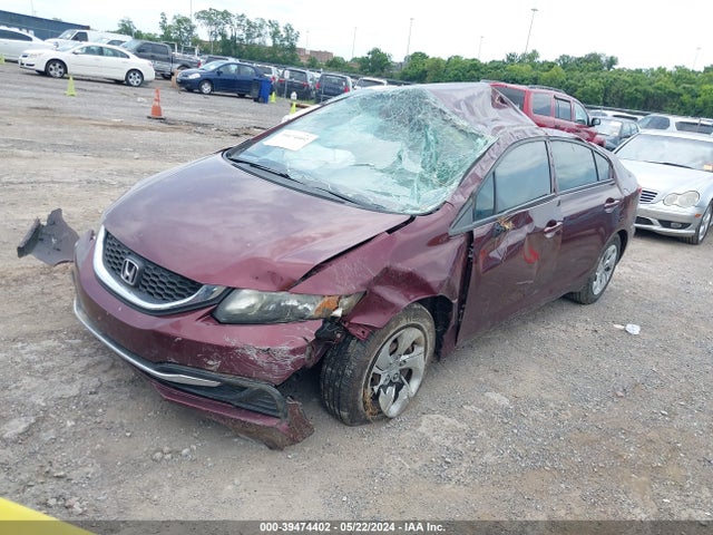 Honda Civic Lx 2015 19XFB2F57FE122003 Image 2