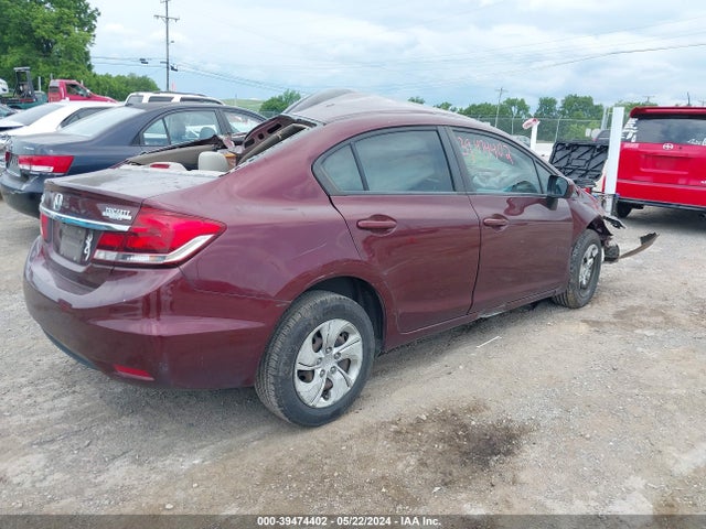Honda Civic Lx 2015 19XFB2F57FE122003 Image 4