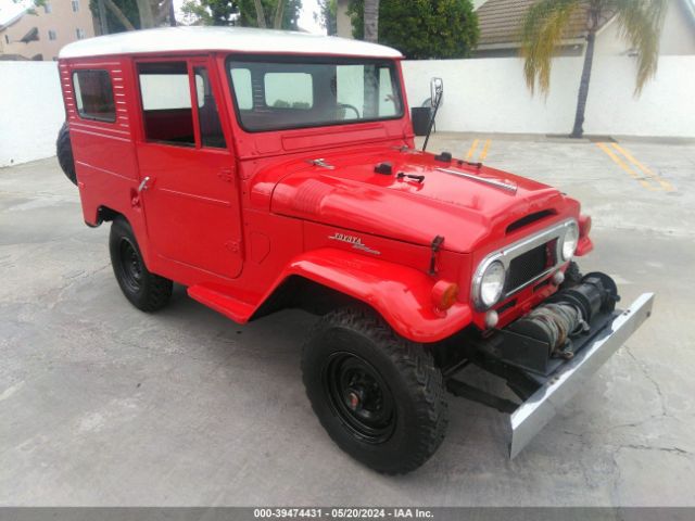 Продажа на аукционе авто 1962 Toyota Landcruiser, vin: 2FD4016843, номер лота: 39474431