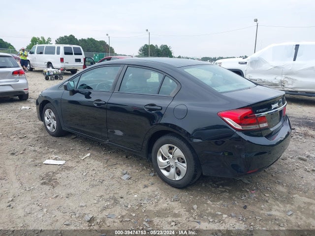 Honda Civic Lx 2015 2HGFB2F55FH506934 Image 3
