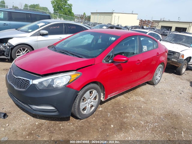 KIA FORTE LX 2016 KNAFK4A64G5468371 Image 2