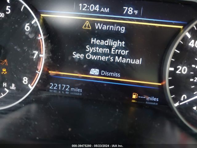 1N4BL4DWXNN312736 Nissan Altima Sv Intelligent Awd