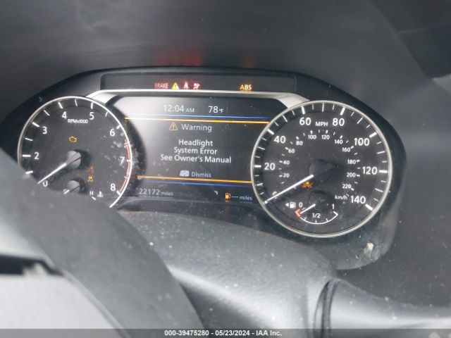 1N4BL4DWXNN312736 Nissan Altima Sv Intelligent Awd
