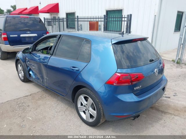 3VW217AU7HM047693 Volkswagen Golf Tsi S 4-door/tsi Se 4-door/tsi Sel 4-door/tsi Wolfsburg Edition 4-door