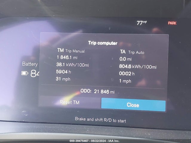 YV4ED3UM9P2003354 Volvo Xc40 Recharge Pure Electric Twin Ultimate