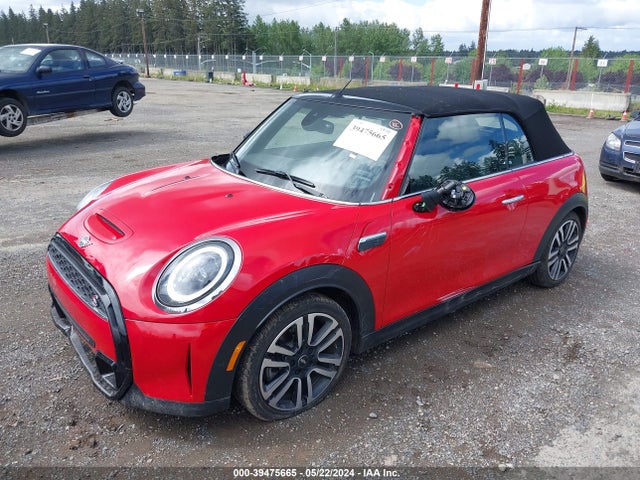 2023 MINI CONVERTIBLE WMW43DL08P3P77222 Photo 1