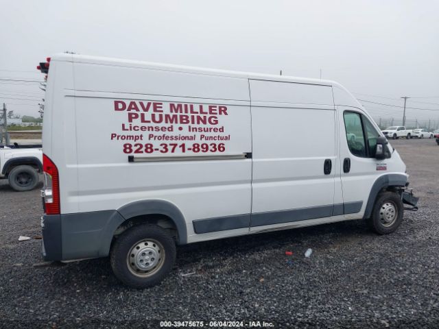3C6TRVDG0JE105631 RAM Promaster 2500 High Roof 159 Wb