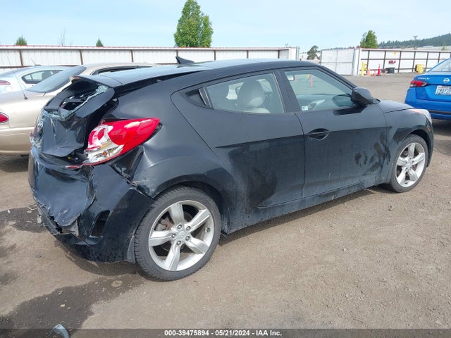 Hyundai Veloster Base W/gray 2014 KMHTC6AD2EU190985 Image 4