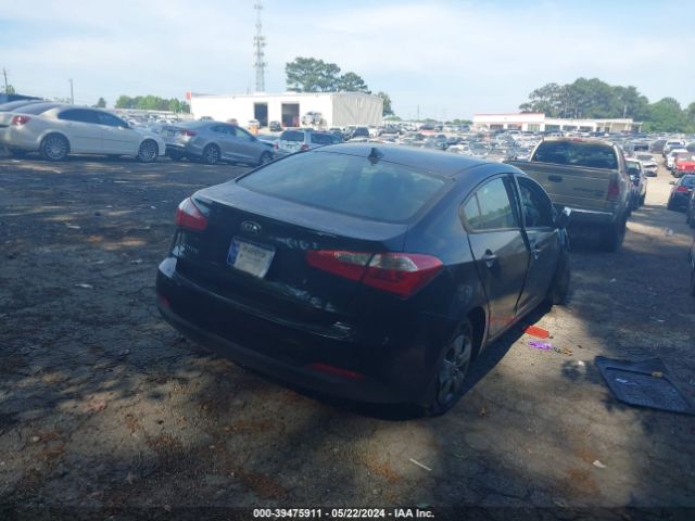 KNAFK4A66F5408834 KIA FORTE LX