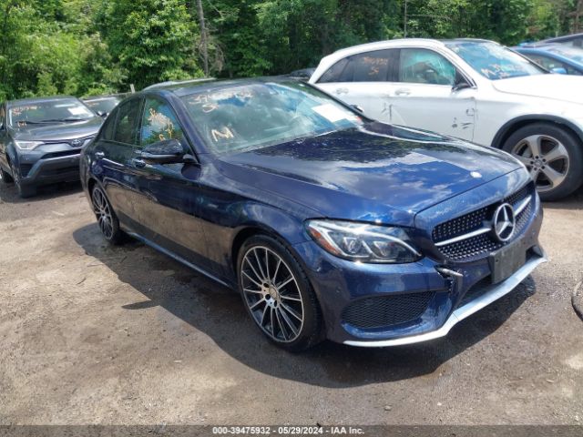 39475932 :رقم المزاد ، 55SWF6EB1GU130191 vin ، 2016 Mercedes-benz C 450 Amg 4matic مزاد بيع