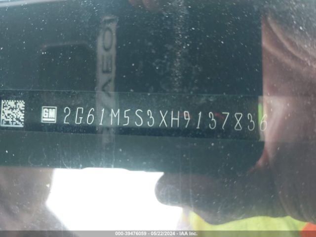 2G61M5S3XH9137836 Cadillac XTS LUXURY