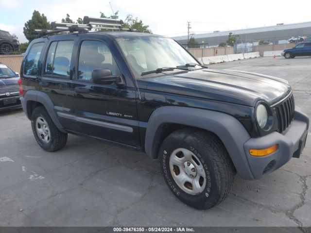 Продажа на аукционе авто 2003 Jeep Liberty Sport, vin: 1J4GL48K33W589205, номер лота: 39476350