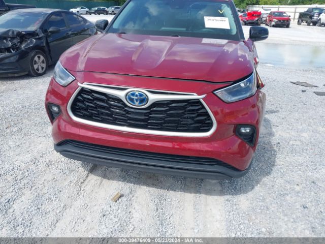 5TDGARAH9MS509009 Toyota Highlander Hybrid Xle