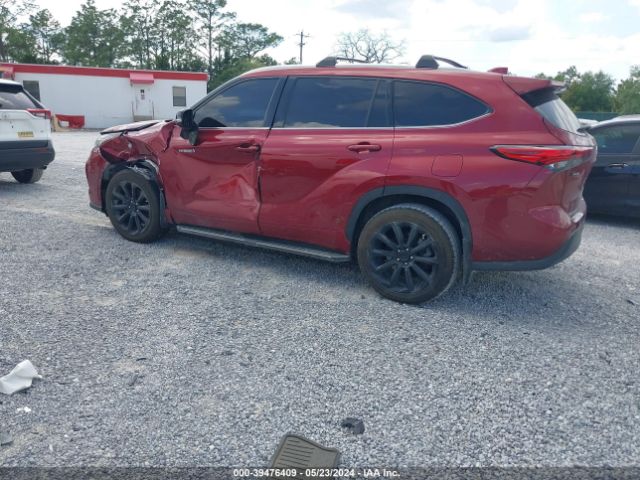 5TDGARAH9MS509009 Toyota Highlander Hybrid Xle