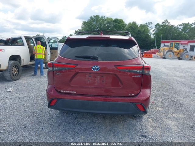 5TDGARAH9MS509009 Toyota Highlander Hybrid Xle