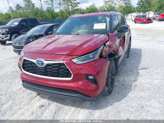 5TDGARAH9MS509009 Toyota Highlander Hybrid Xle